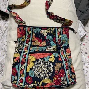 Vera Bradley crossbody w/ matching wallet